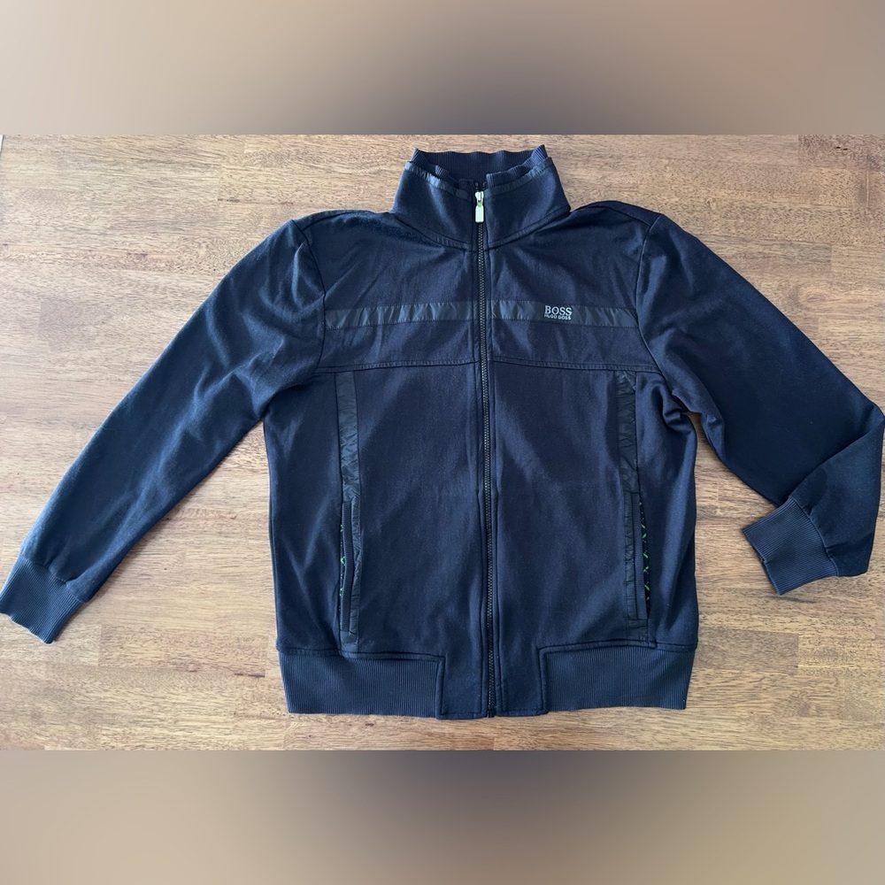 HUGO BOSS zip-up track jacket